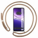Funda Colgante Transparente para Oppo A5m / A5 4G / 5G con Cordon Camel