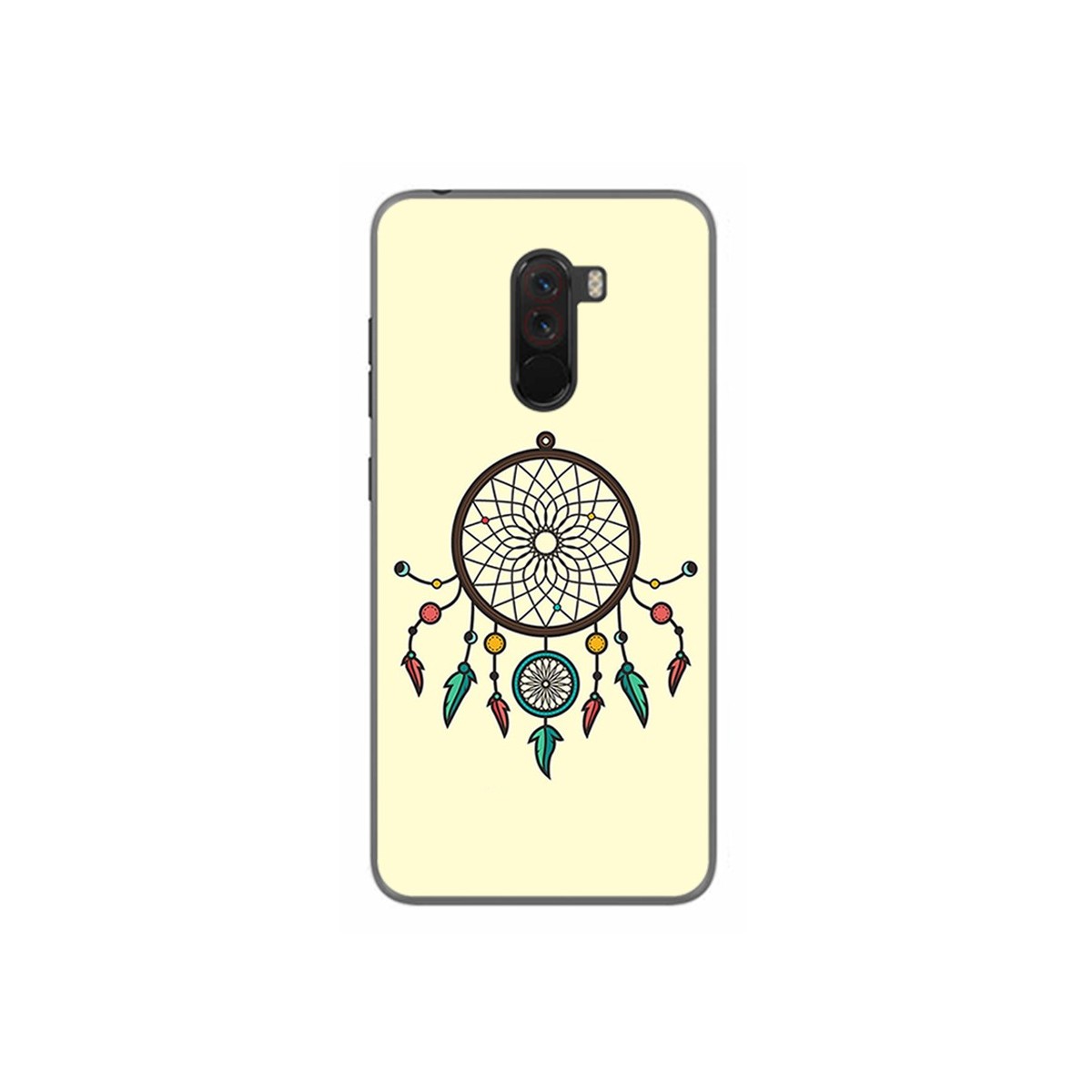 Funda Gel Tpu para Xiaomi Pocophone F1 Diseño Atrapasueños Dibujos