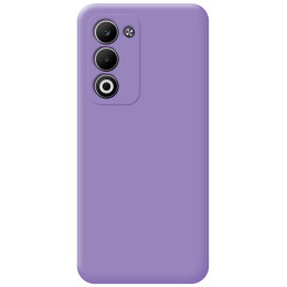 Funda Silicona Líquida Ultra Suave para Oppo A5m / A5 4G / 5G color Morada 2
