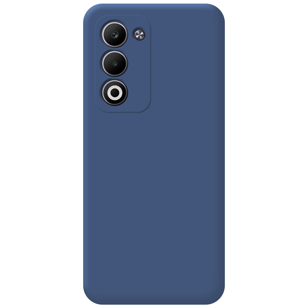 Funda Silicona Líquida Ultra Suave para Oppo A5m / A5 4G / 5G color Azul