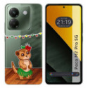 Funda Silicona Transparente para Xiaomi Poco M7 Pro 5G diseño Suricata Dibujos