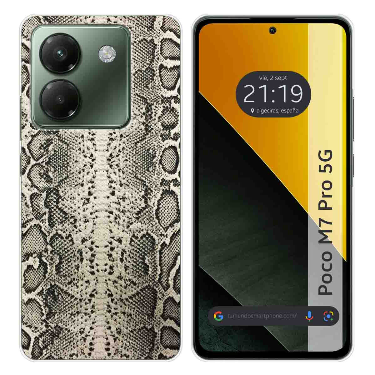 Funda Silicona para Xiaomi Poco M7 Pro 5G diseño Animal 01 Dibujos