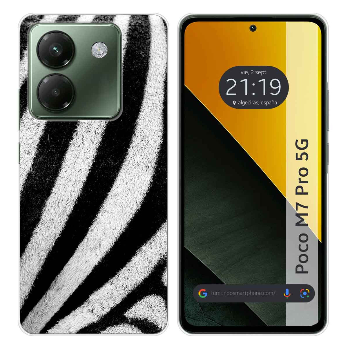 Funda Silicona para Xiaomi Poco M7 Pro 5G diseño Animal 02 Dibujos