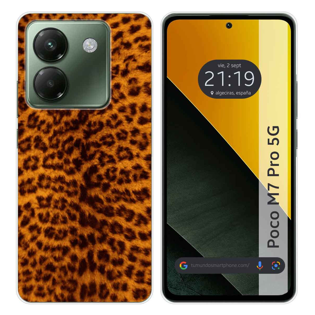 Funda Silicona para Xiaomi Poco M7 Pro 5G diseño Animal 03 Dibujos