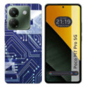 Funda Silicona para Xiaomi Poco M7 Pro 5G diseño Circuito Dibujos
