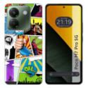 Funda Silicona para Xiaomi Poco M7 Pro 5G diseño Comic Dibujos