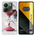Funda Silicona para Xiaomi Poco M7 Pro 5G diseño Reloj Dibujos