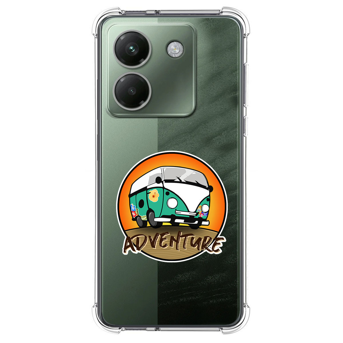 Funda Silicona Antigolpes para Xiaomi Poco M7 Pro 5G diseño Adventure Dibujos
