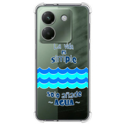 Funda Silicona Antigolpes para Xiaomi Poco M7 Pro 5G diseño Agua Dibujos