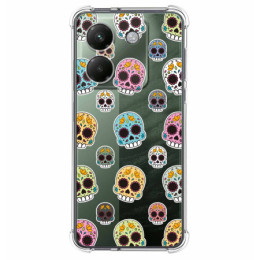 Funda Silicona Antigolpes para Xiaomi Poco M7 Pro 5G diseño Catrina Dibujos