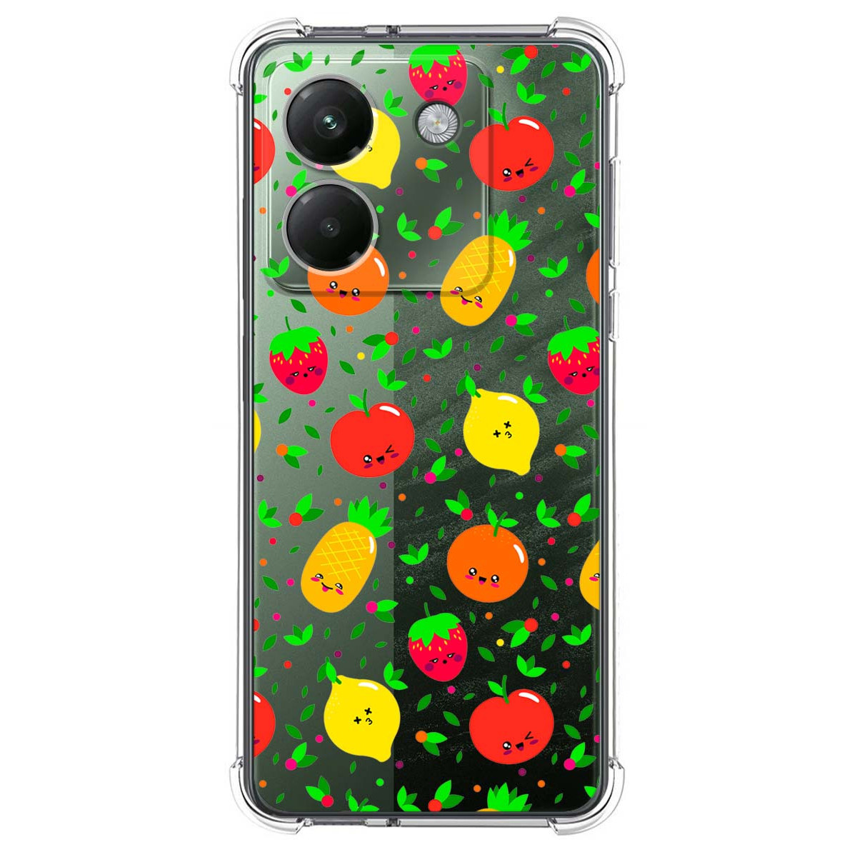 Funda Silicona Antigolpes para Xiaomi Poco M7 Pro 5G diseño Frutas 01 Dibujos