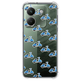 Funda Silicona Antigolpes para Xiaomi Poco M7 Pro 5G diseño Scooter Dibujos
