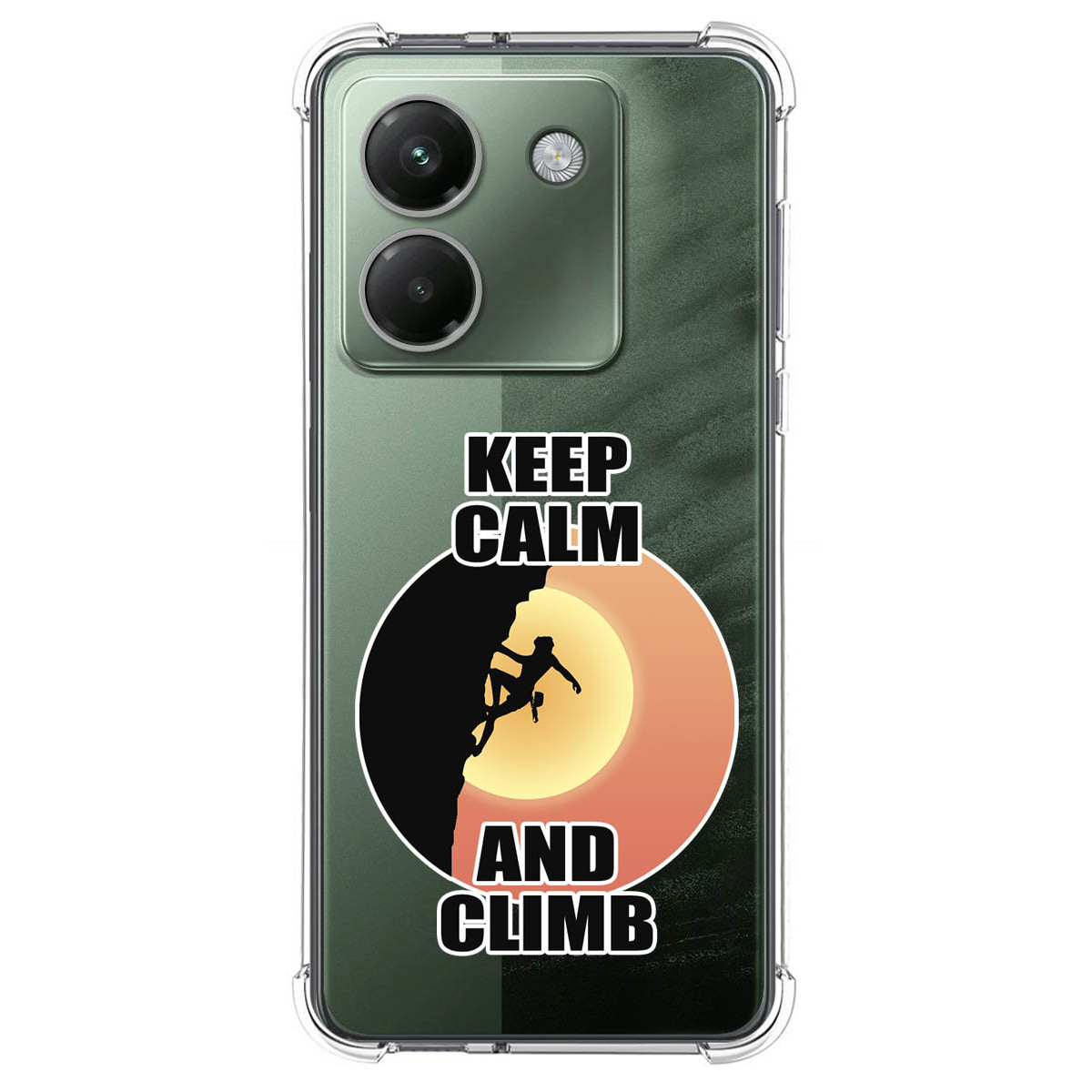 Funda Silicona Antigolpes para Xiaomi Poco M7 Pro 5G diseño Mujer Escalada Dibujos