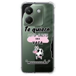 Funda Silicona Antigolpes para Xiaomi Poco M7 Pro 5G diseño Vaca Dibujos
