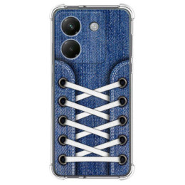 Funda Silicona Antigolpes para Xiaomi Poco M7 Pro 5G diseño Zapatillas 01 Dibujos