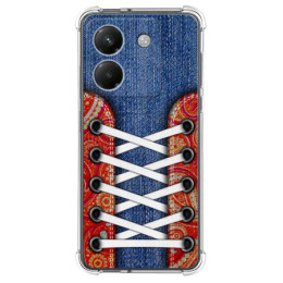 Funda Silicona Antigolpes para Xiaomi Poco M7 Pro 5G diseño Zapatillas 11 Dibujos