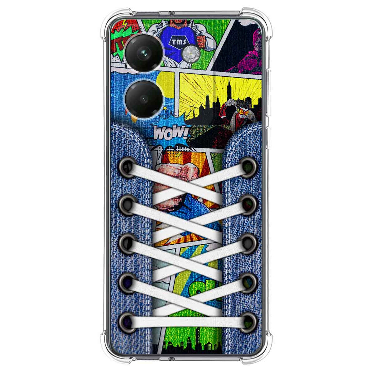 Funda Silicona Antigolpes para Xiaomi Poco M7 Pro 5G diseño Zapatillas 14 Dibujos