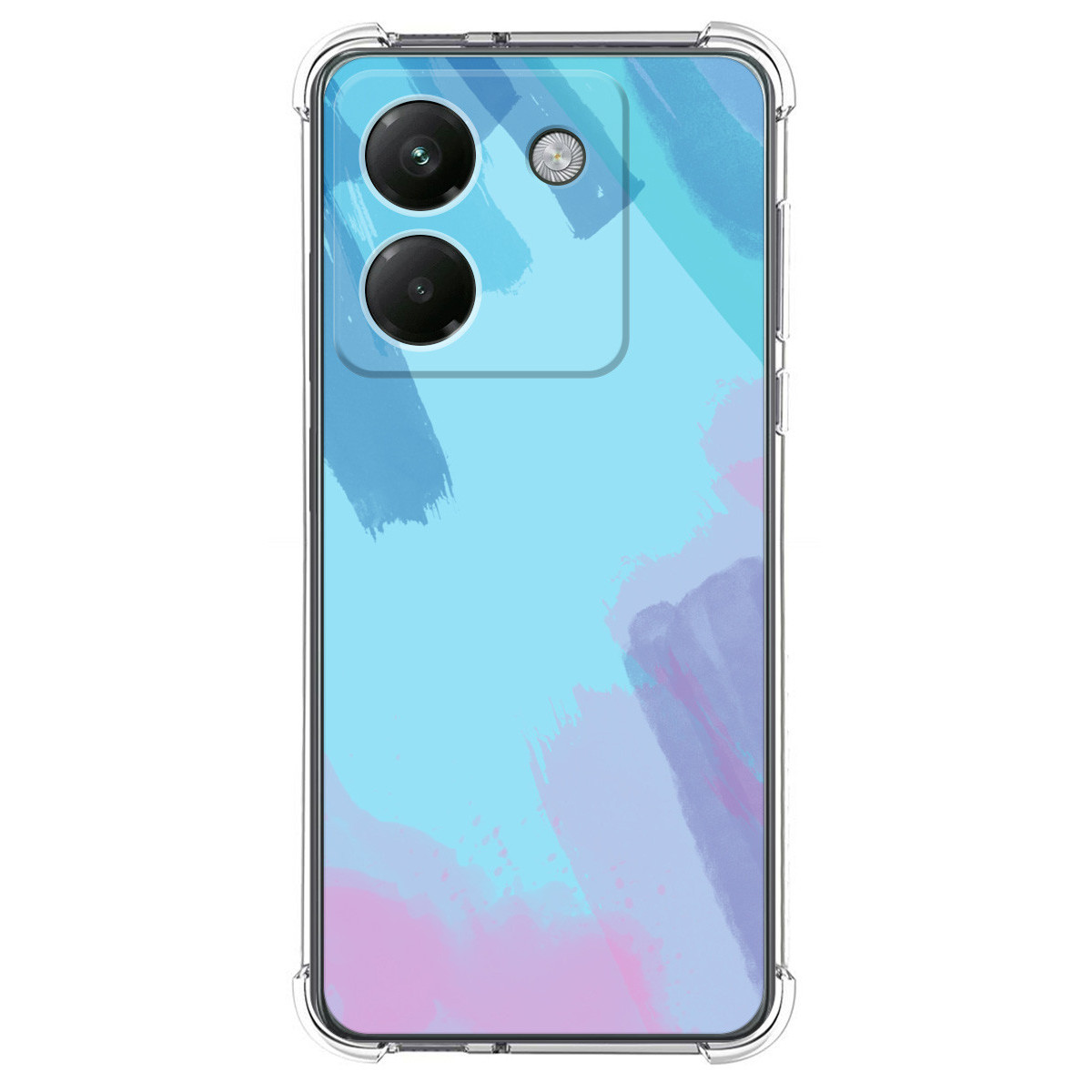 Funda Silicona Antigolpes para Xiaomi Poco M7 Pro 5G diseño Acuarela 10 Dibujos