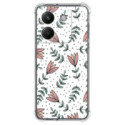 Funda Silicona Antigolpes para Xiaomi Poco M7 Pro 5G diseño Flores 01 Dibujos