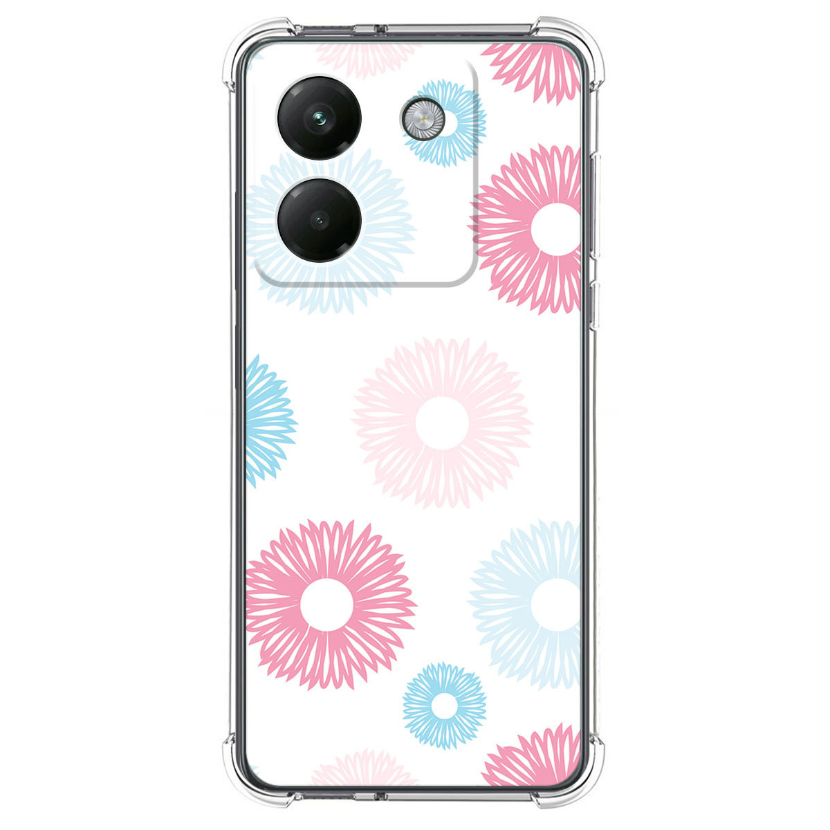 Funda Silicona Antigolpes para Xiaomi Poco M7 Pro 5G diseño Flores 06 Dibujos