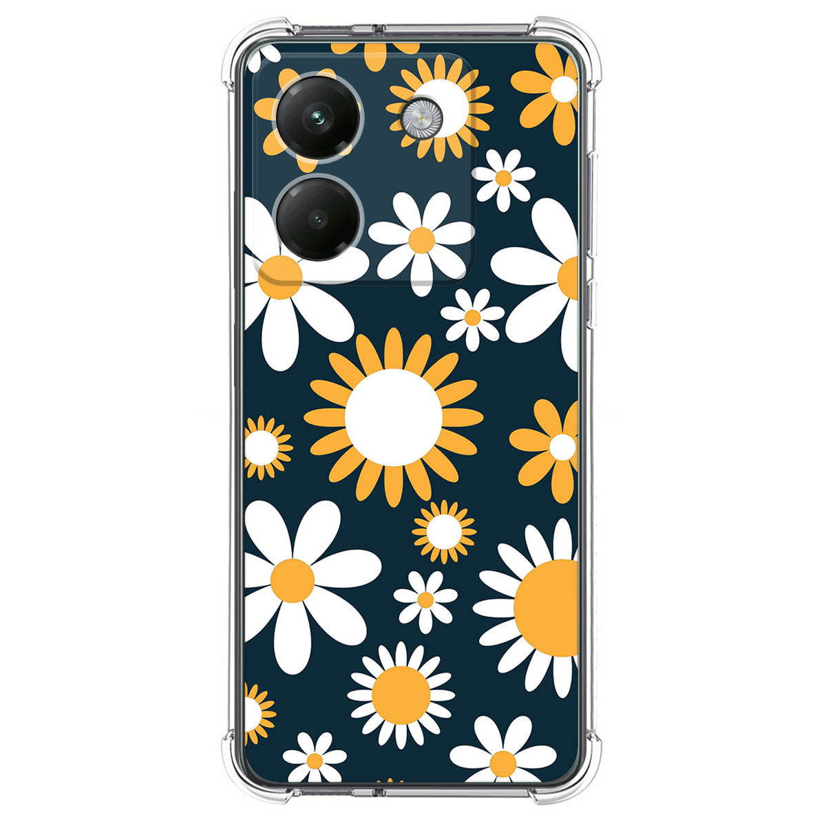 Funda Silicona Antigolpes para Xiaomi Poco M7 Pro 5G diseño Flores 08 Dibujos