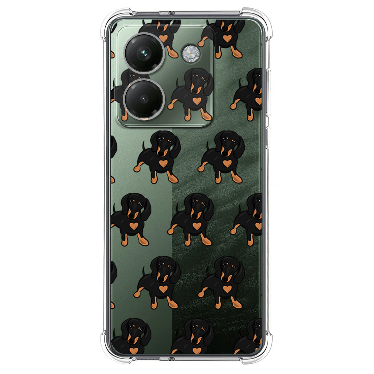 Funda Silicona Antigolpes para Xiaomi Poco M7 Pro 5G diseño Perros 10 Dibujos