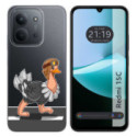 Funda Silicona Transparente para Xiaomi Redmi 15C 4G / 5G diseño Avestruz Dibujos