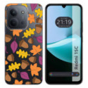 Funda Silicona Transparente para Xiaomi Redmi 15C 4G / 5G diseño Otoño Dibujos