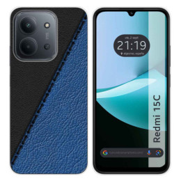 Funda Silicona para Xiaomi Redmi 15C 4G / 5G diseño Cuero 02 Dibujos