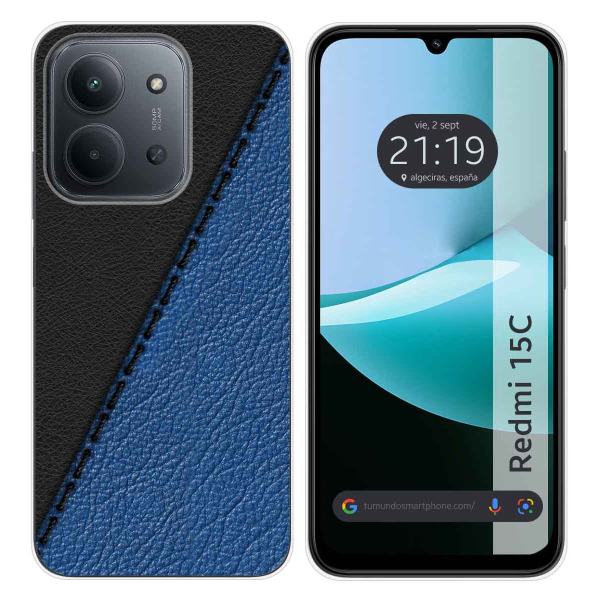 Funda Silicona para Xiaomi Redmi 15C 4G / 5G diseño Cuero 02 Dibujos