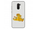 Funda Gel Tpu para Xiaomi Pocophone F1 Diseño Leones Dibujos
