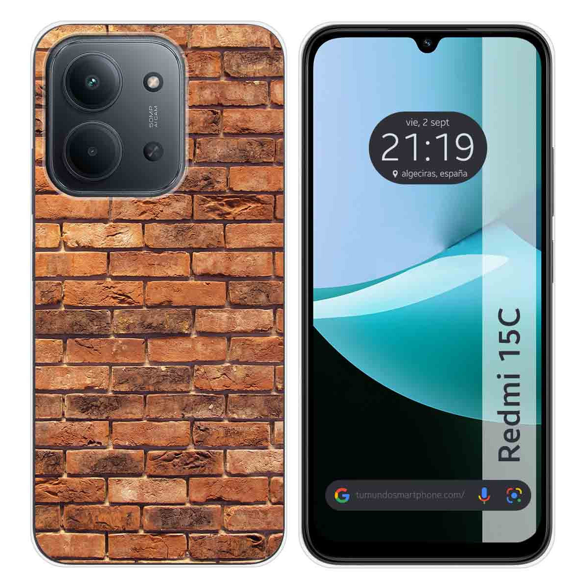 Funda Silicona para Xiaomi Redmi 15C 4G / 5G diseño Ladrillo 04 Dibujos