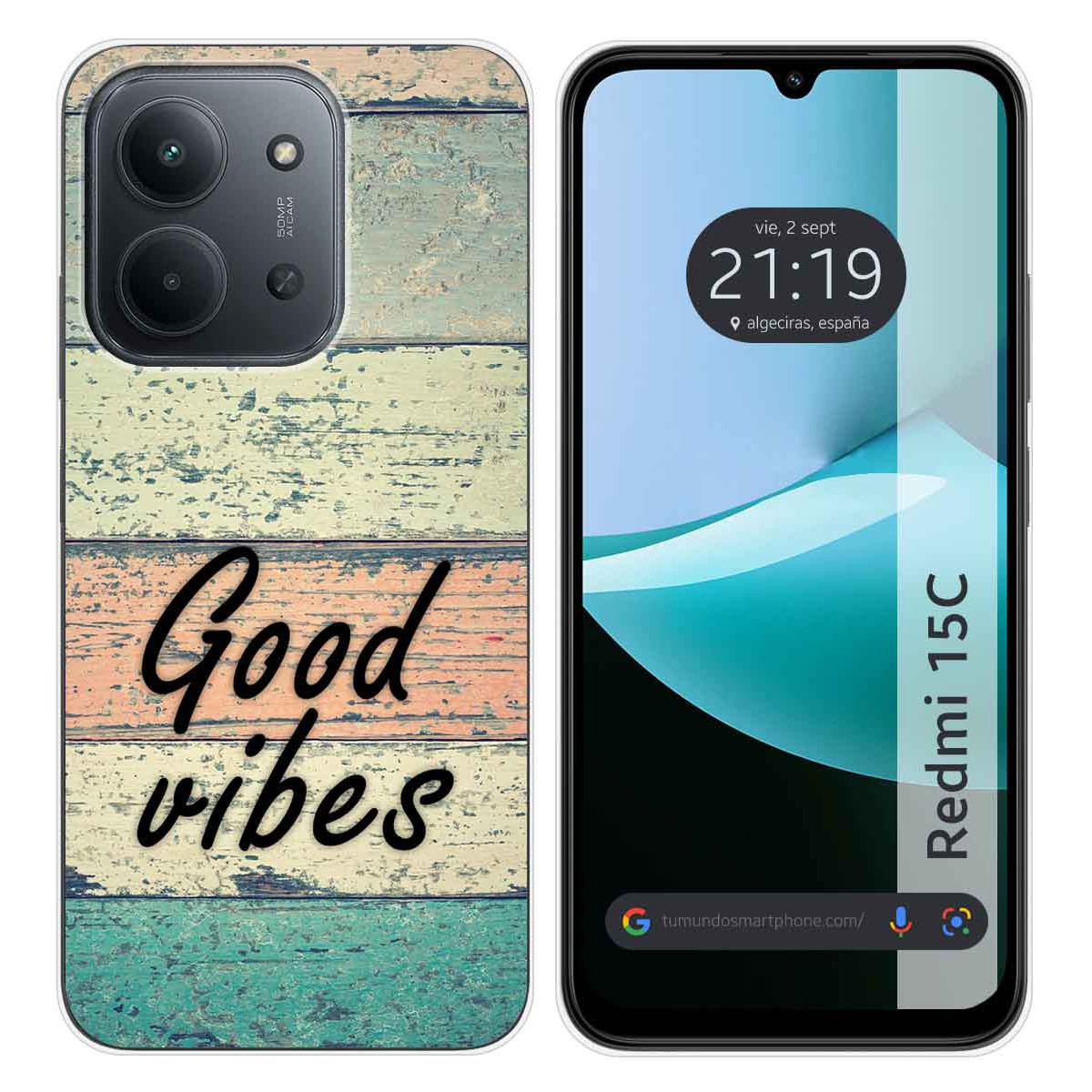 Funda Silicona para Xiaomi Redmi 15C 4G / 5G diseño Madera 01 Dibujos