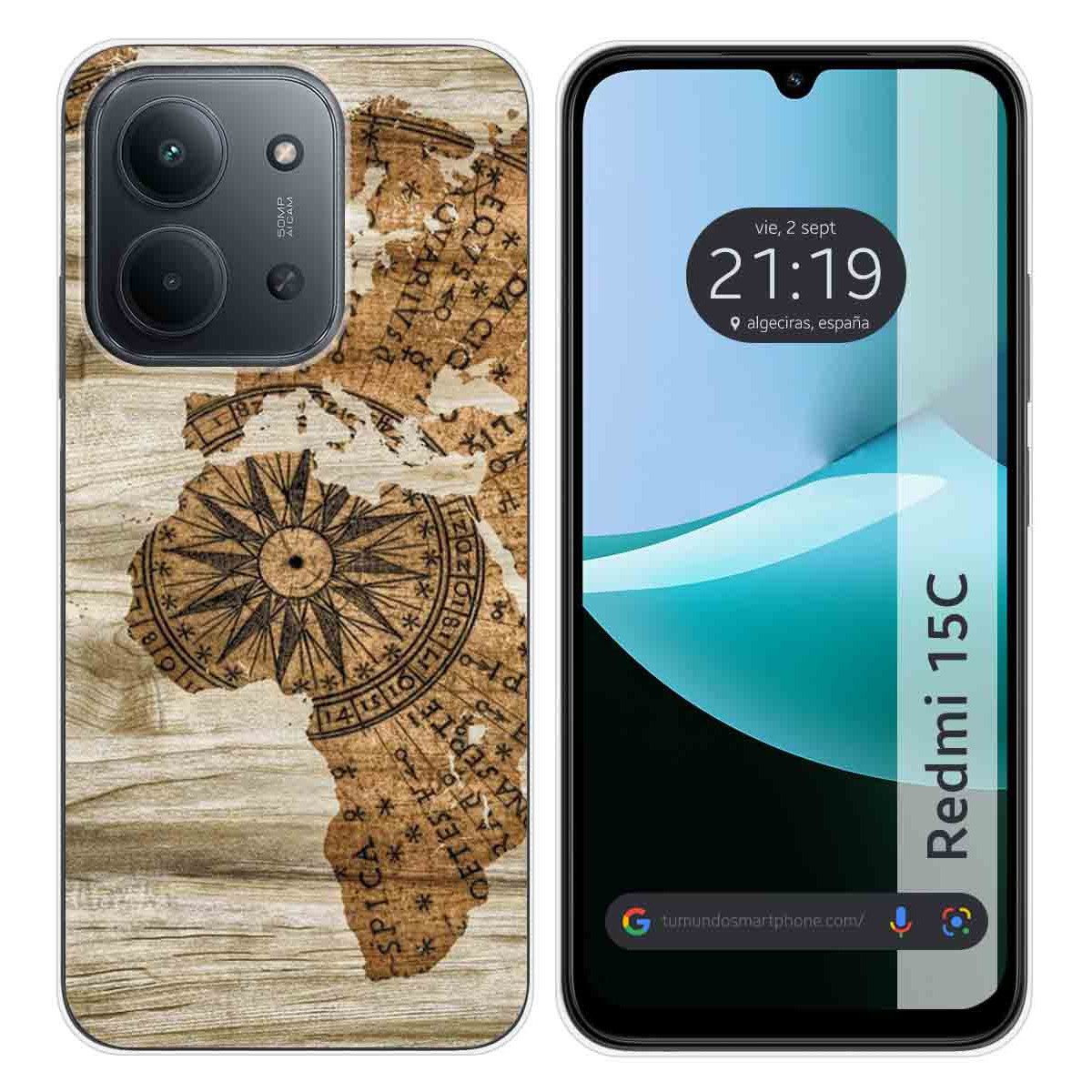 Funda Silicona para Xiaomi Redmi 15C 4G / 5G diseño Madera 07 Dibujos