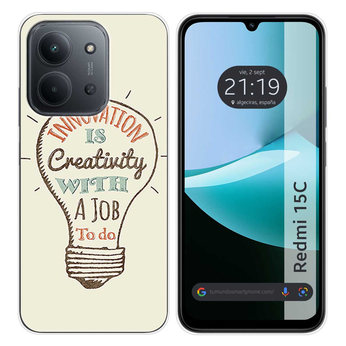 Funda Silicona para Xiaomi Redmi 15C 4G / 5G diseño Creativity Dibujos