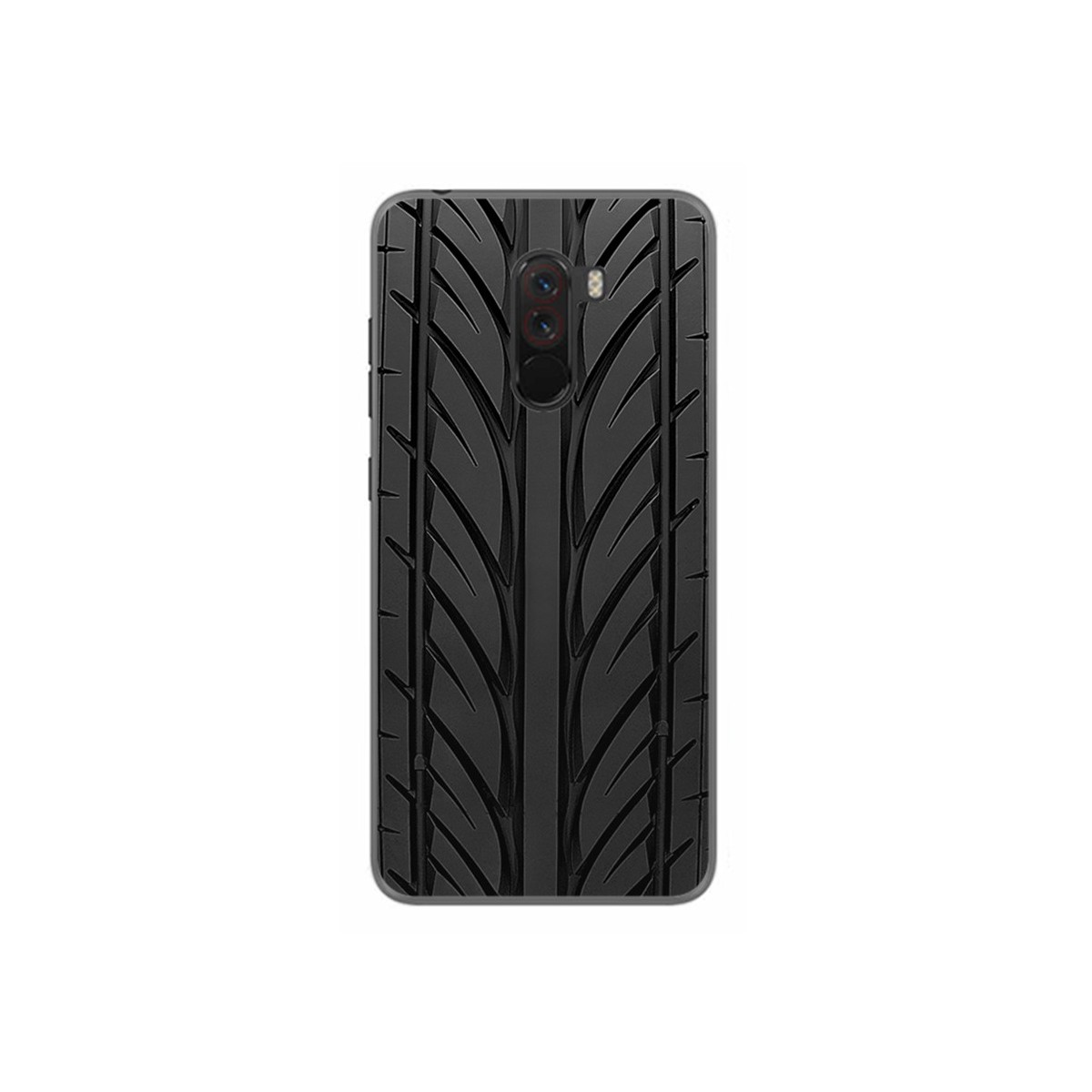 Funda Gel Tpu para Xiaomi Pocophone F1 Diseño Neumatico Dibujos