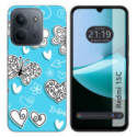 Funda Silicona para Xiaomi Redmi 15C 4G / 5G diseño Mariposas Dibujos