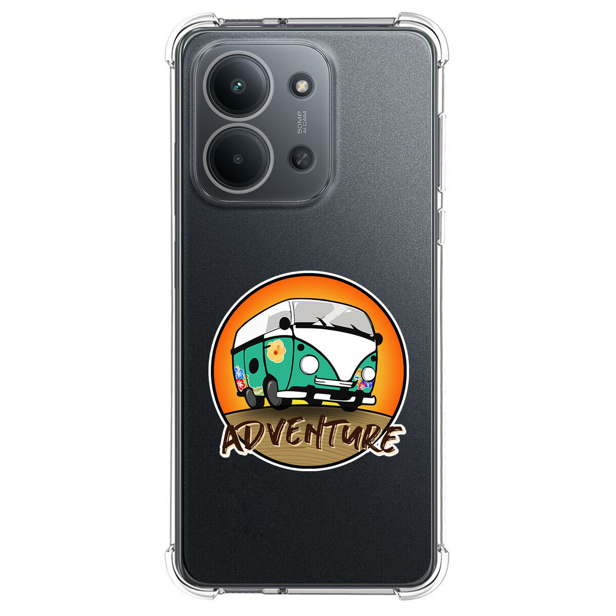 Funda Silicona Antigolpes para Xiaomi Redmi 15C 4G / 5G diseño Adventure Dibujos