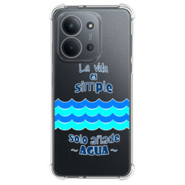 Funda Silicona Antigolpes para Xiaomi Redmi 15C 4G / 5G diseño Agua Dibujos