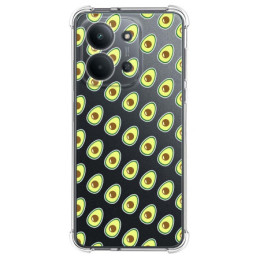Funda Silicona Antigolpes para Xiaomi Redmi 15C 4G / 5G diseño Aguacate Dibujos