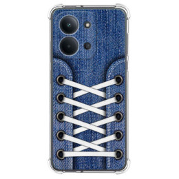 Funda Silicona Antigolpes para Xiaomi Redmi 15C 4G / 5G diseño Zapatillas 01 Dibujos