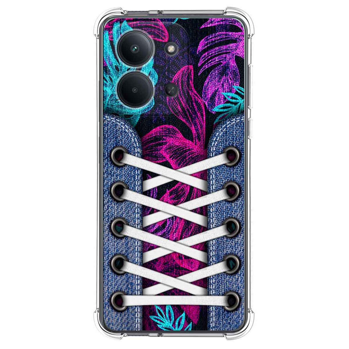 Funda Silicona Antigolpes para Xiaomi Redmi 15C 4G / 5G diseño Zapatillas 07 Dibujos