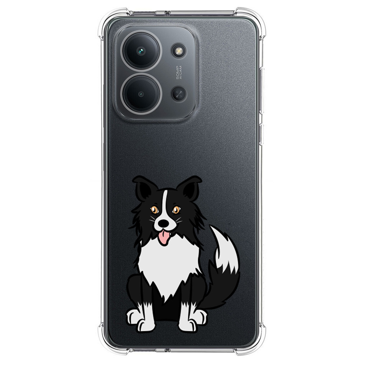 Funda Silicona Antigolpes para Xiaomi Redmi 15C 4G / 5G diseño Perros 01 Dibujos