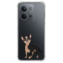 Funda Silicona Antigolpes para Xiaomi Redmi 15C 4G / 5G diseño Perros 05 Dibujos