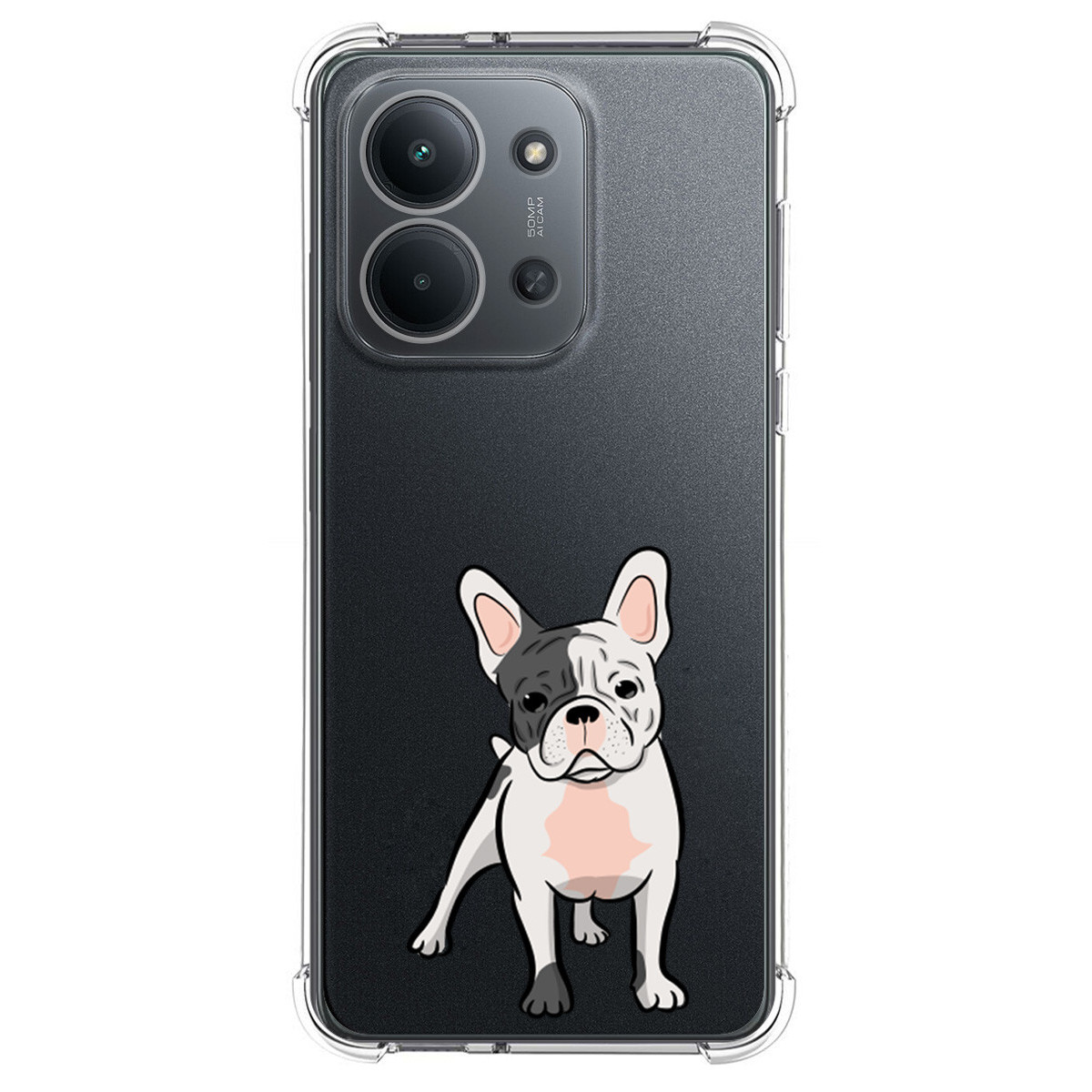 Funda Silicona Antigolpes para Xiaomi Redmi 15C 4G / 5G diseño Perros 06 Dibujos