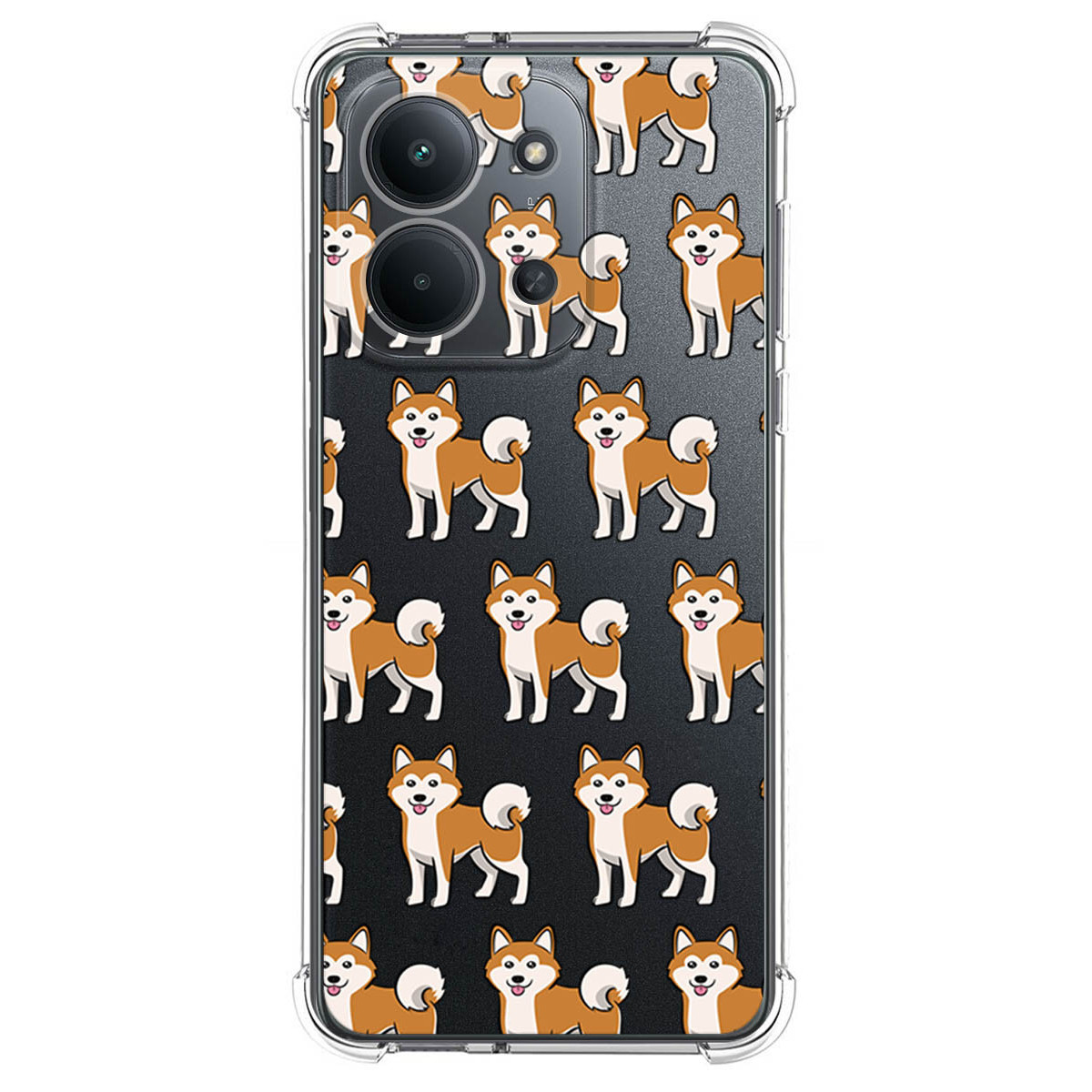 Funda Silicona Antigolpes para Xiaomi Redmi 15C 4G / 5G diseño Perros 08 Dibujos