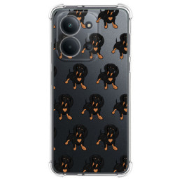 Funda Silicona Antigolpes para Xiaomi Redmi 15C 4G / 5G diseño Perros 10 Dibujos