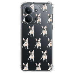Funda Silicona Antigolpes para Xiaomi Redmi 15C 4G / 5G diseño Perros 12 Dibujos