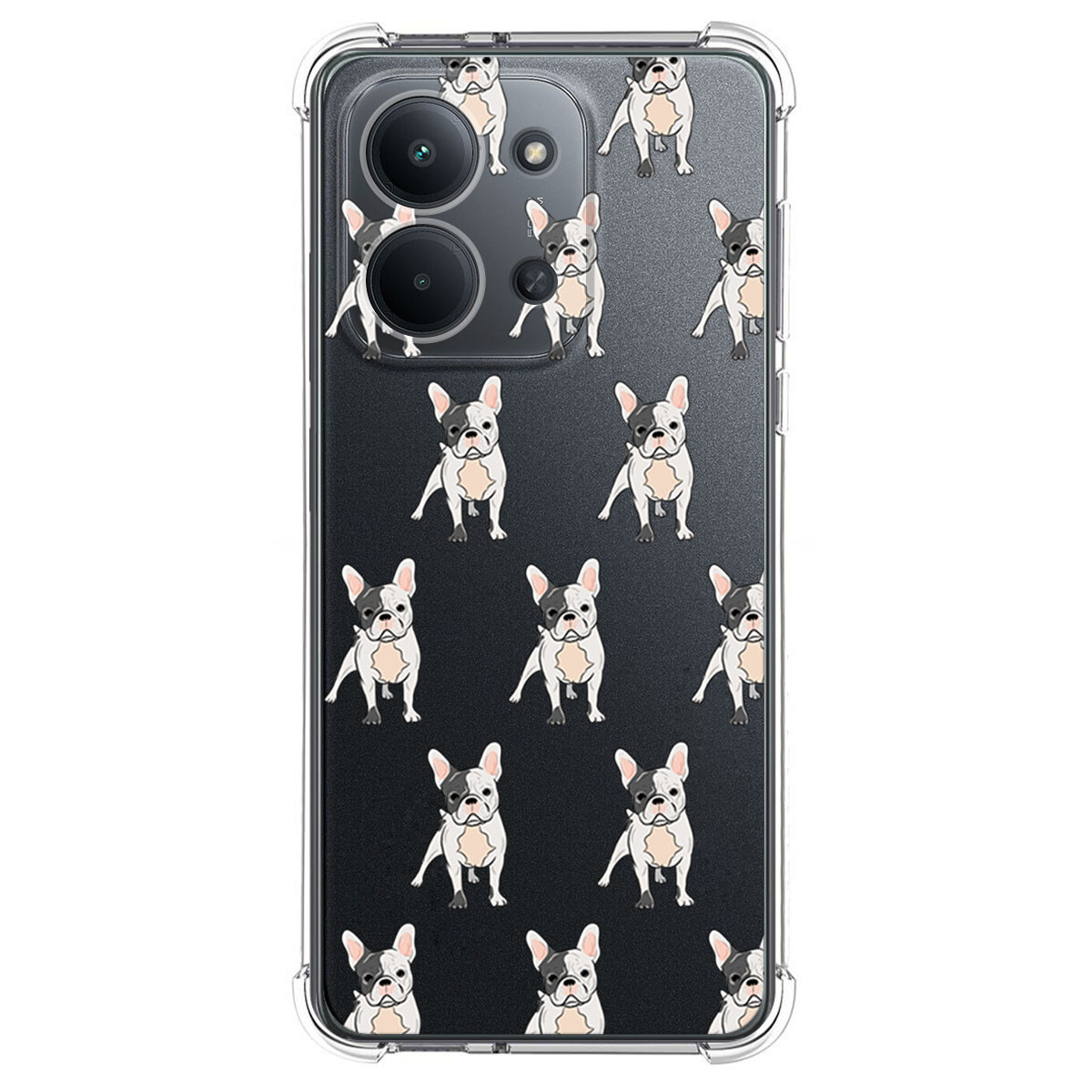 Funda Silicona Antigolpes para Xiaomi Redmi 15C 4G / 5G diseño Perros 12 Dibujos