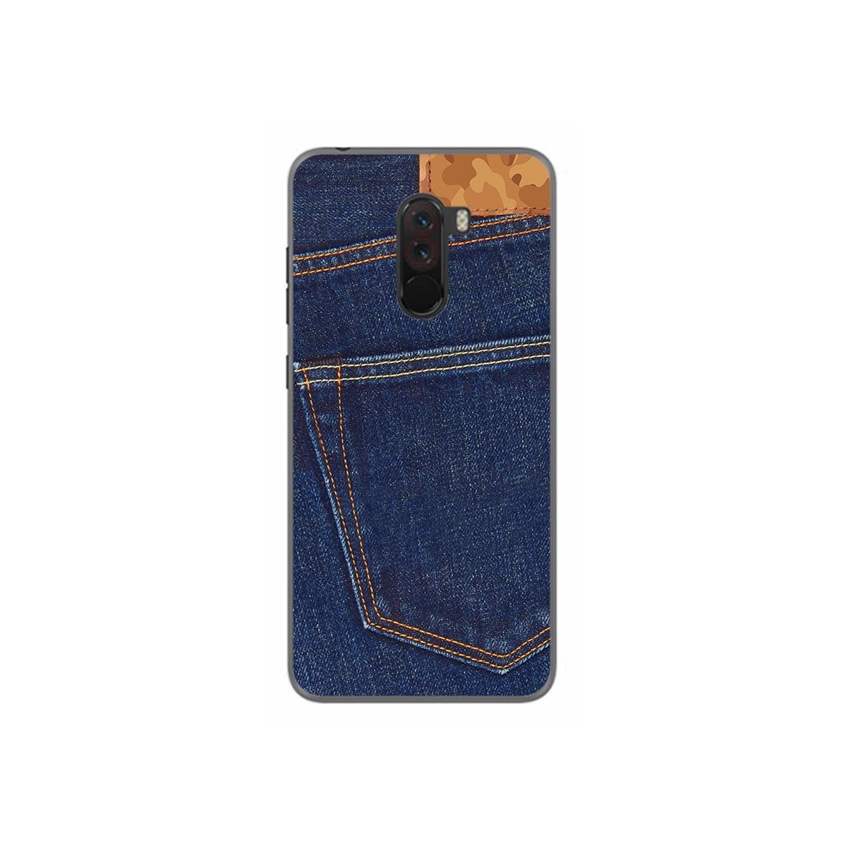 Funda Gel Tpu para Xiaomi Pocophone F1 Diseño Vaquero Dibujos